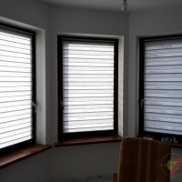 Rolety Kraków - Roletki dzień-noc bez kasety