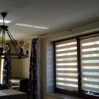 Rolety Kraków - Roletki dzień-noc  bez kasety