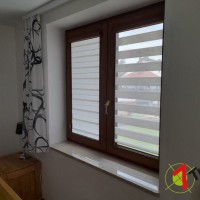 Rolety Kraków - Roletki dzień-noc bez kasety