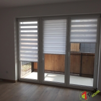 Rolety Kraków - Roletki dzień-noc bez kasety