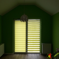 Rolety Kraków - Roletki dzień-noc bez kasety