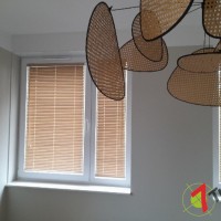 Rolety Kraków- żaluzje bambusowe  25 mm